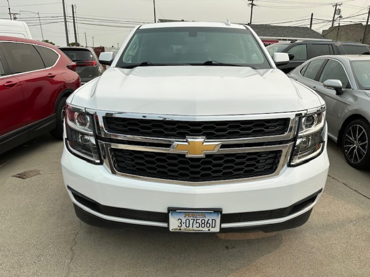 2018 White /Charcoal Chevrolet Suburban LS 4WD (1GNSKGKC2JR) with an 5.3L V8 OHV 16V engine, 6A transmission, located at 3200 1st Avenue North, Billings, MT, 59101, (406) 245-9055, 45.779270, -108.510742 - Very Nice, Full-Sized SUV with 3rd Row Seating and Low Mileage. Power Seats, Power Windows, Power Door Locks, Front & Rear Air/Heat Controls, Tow Package, Tilt Steering, Cruise Control and Much More! CarFax Dealer. Auto Brokers of Montana/AA&A Auto Rental/Fox Car Rental Billings - Photo#1